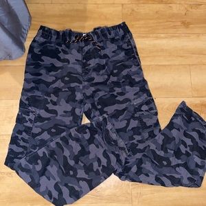 Camo cargo pants